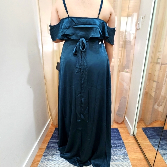 Lulus | Wrap Maxi Dress - Picture 4 of 9